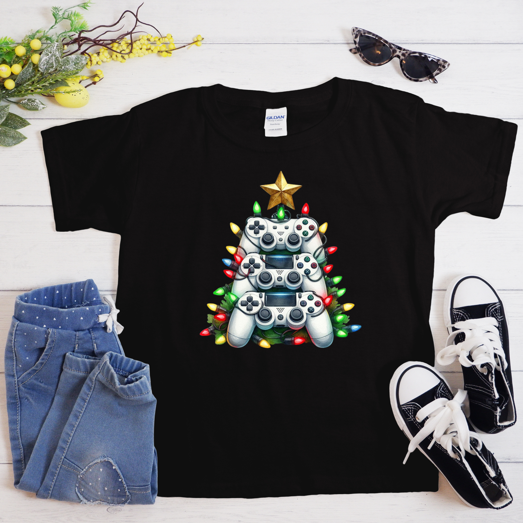 TRICOU COPII "GAMER TREE"