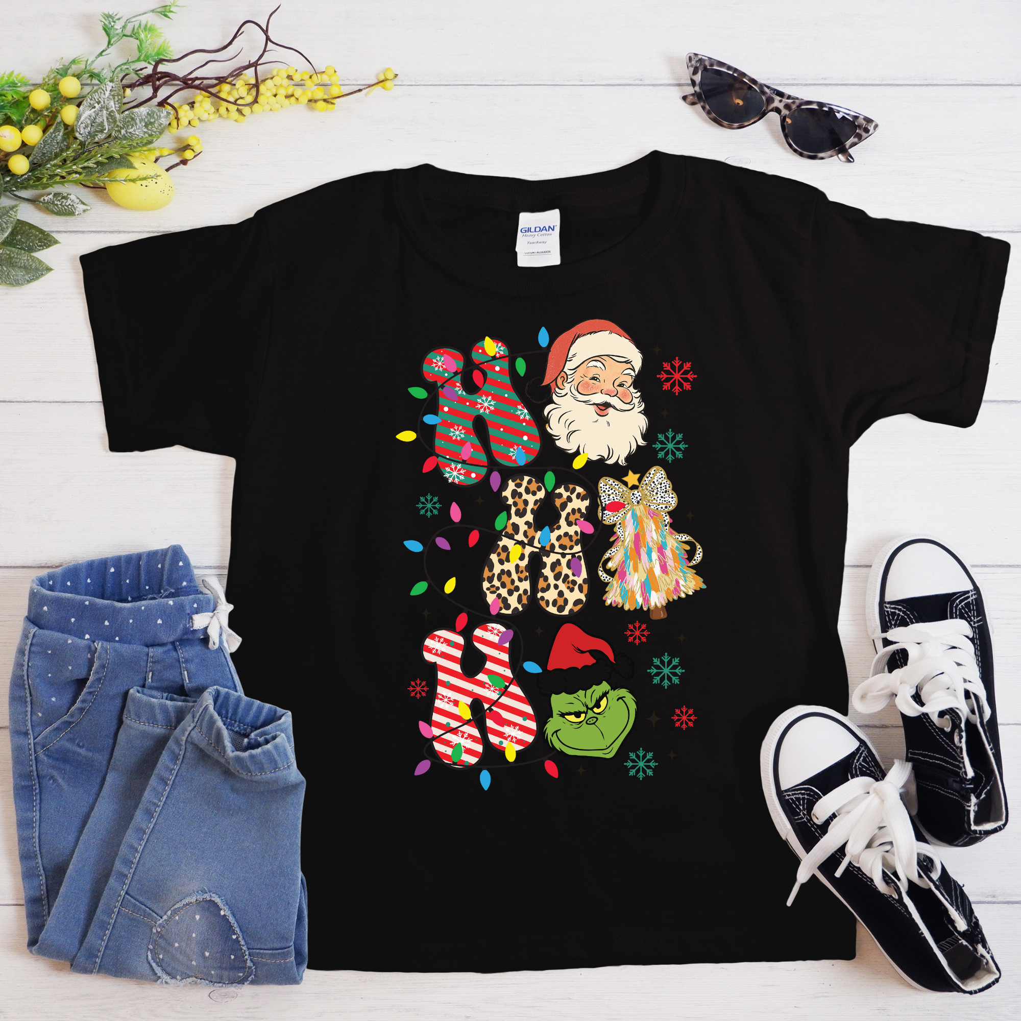 TRICOU COPII "HO HO HO"