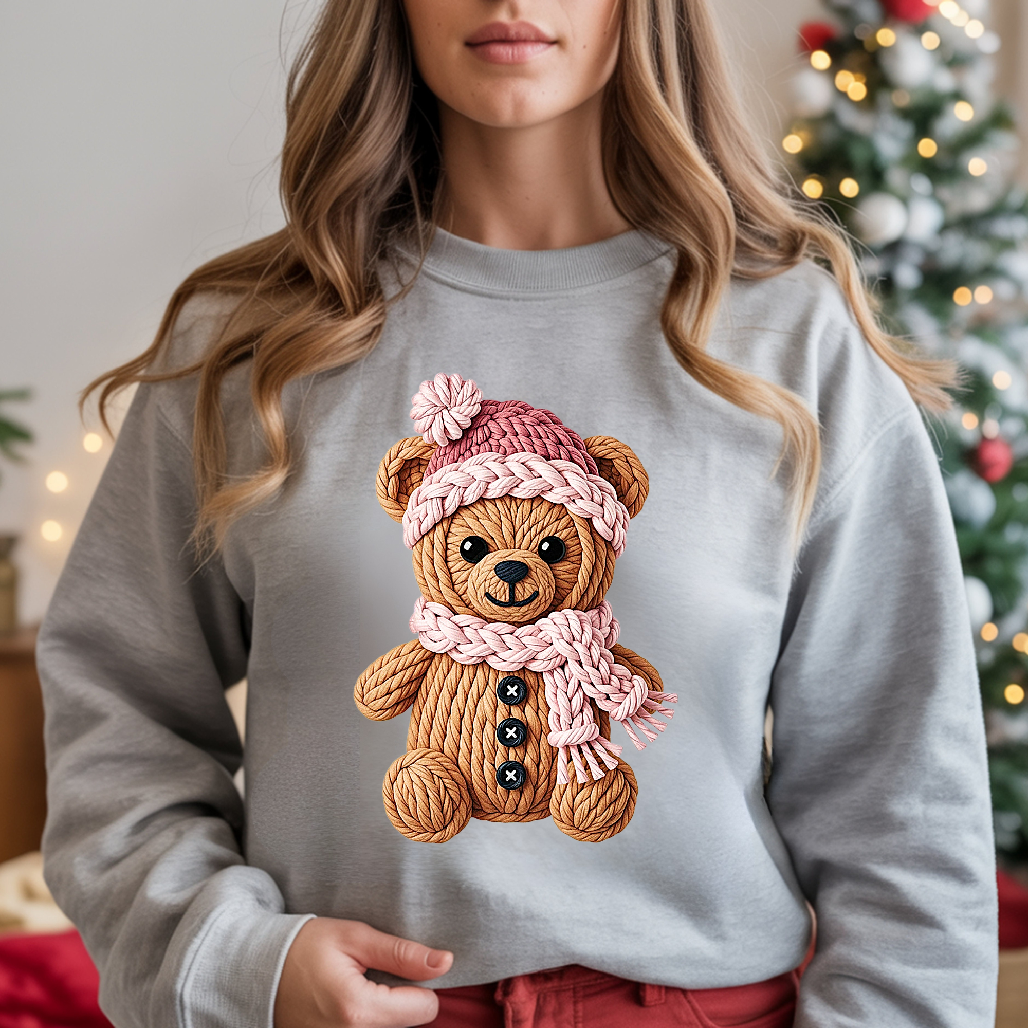 BLUZA "URSULET CROSETAT"