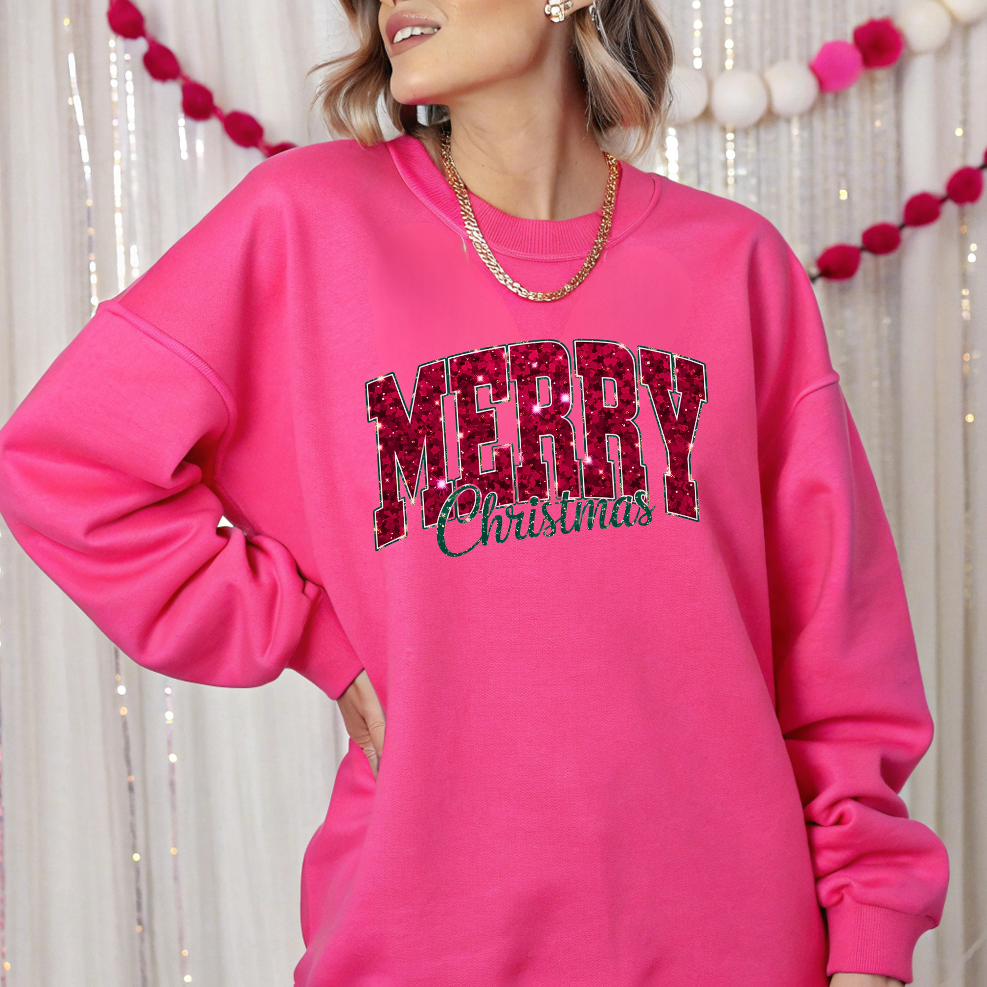 BLUZA HELICONIA "MERRY CHRISTMAS"