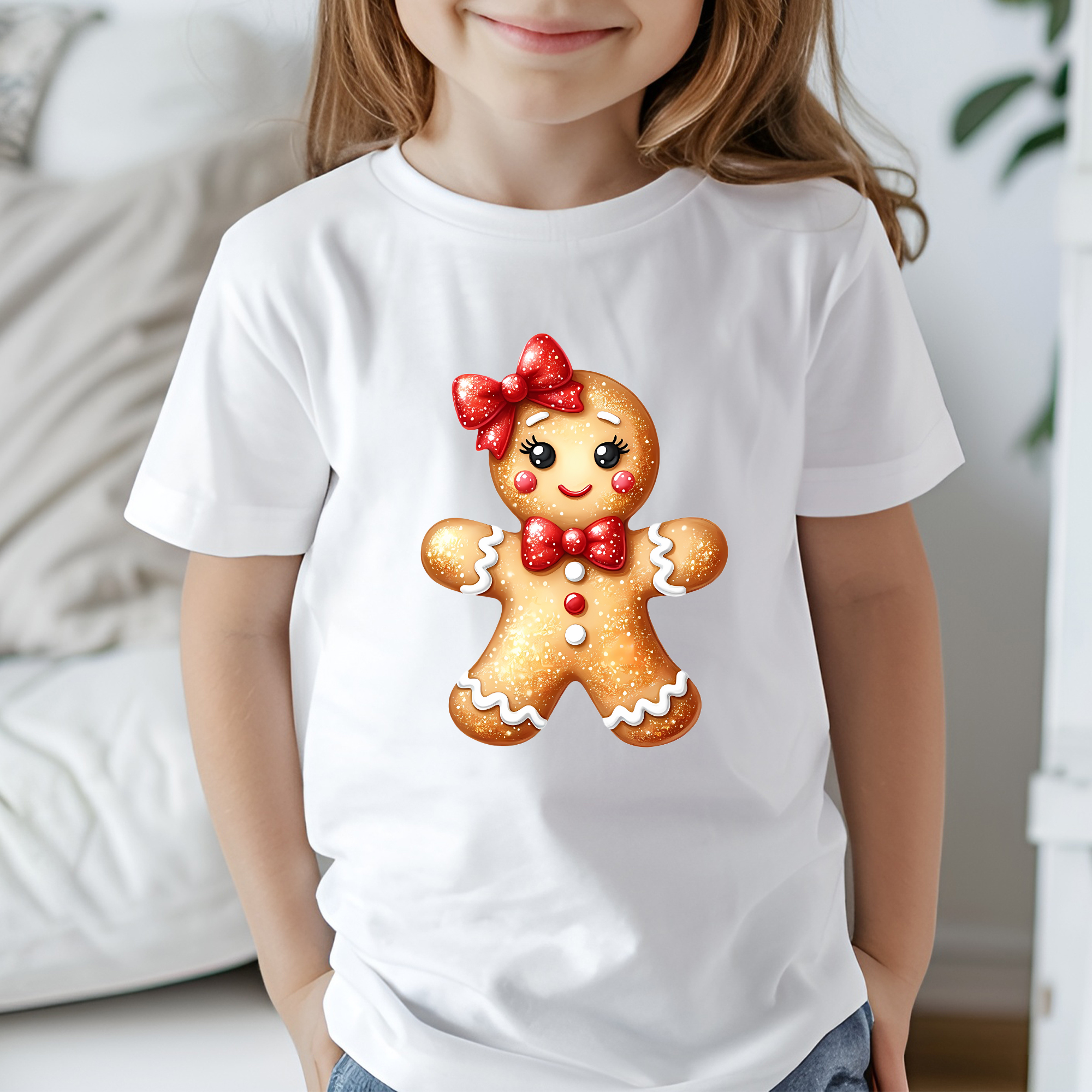 TRICOU COPII "GINGERBREAD GIRL"