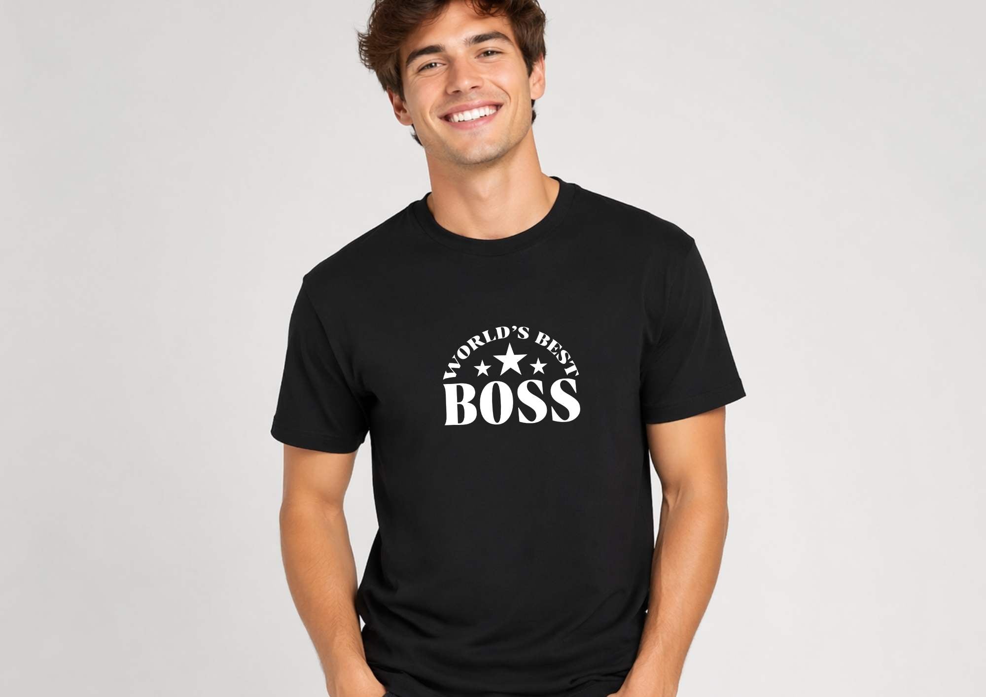 Tricou "World's Best Boss"