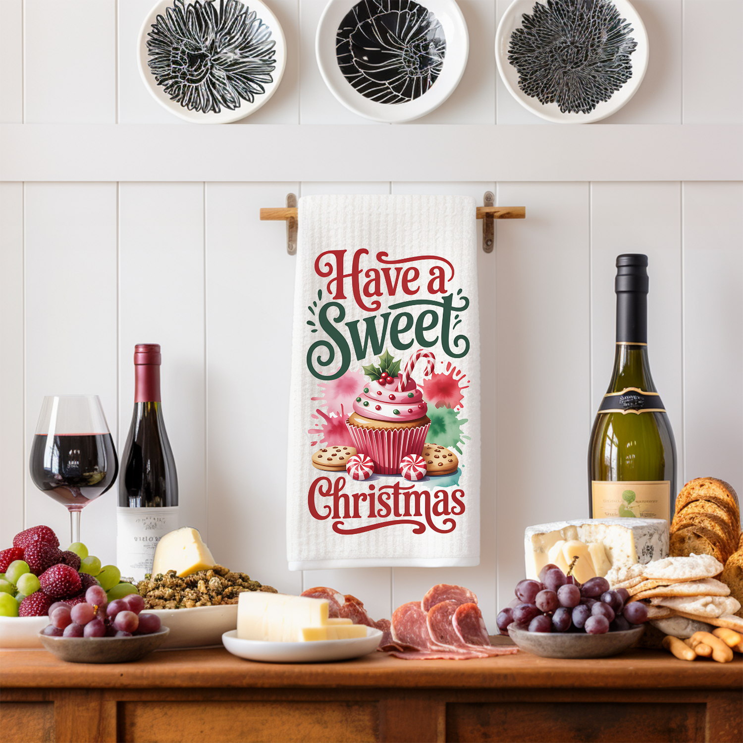 PROSOP DECORATIV BUCATARIE "SWEET CHRISTMAS"