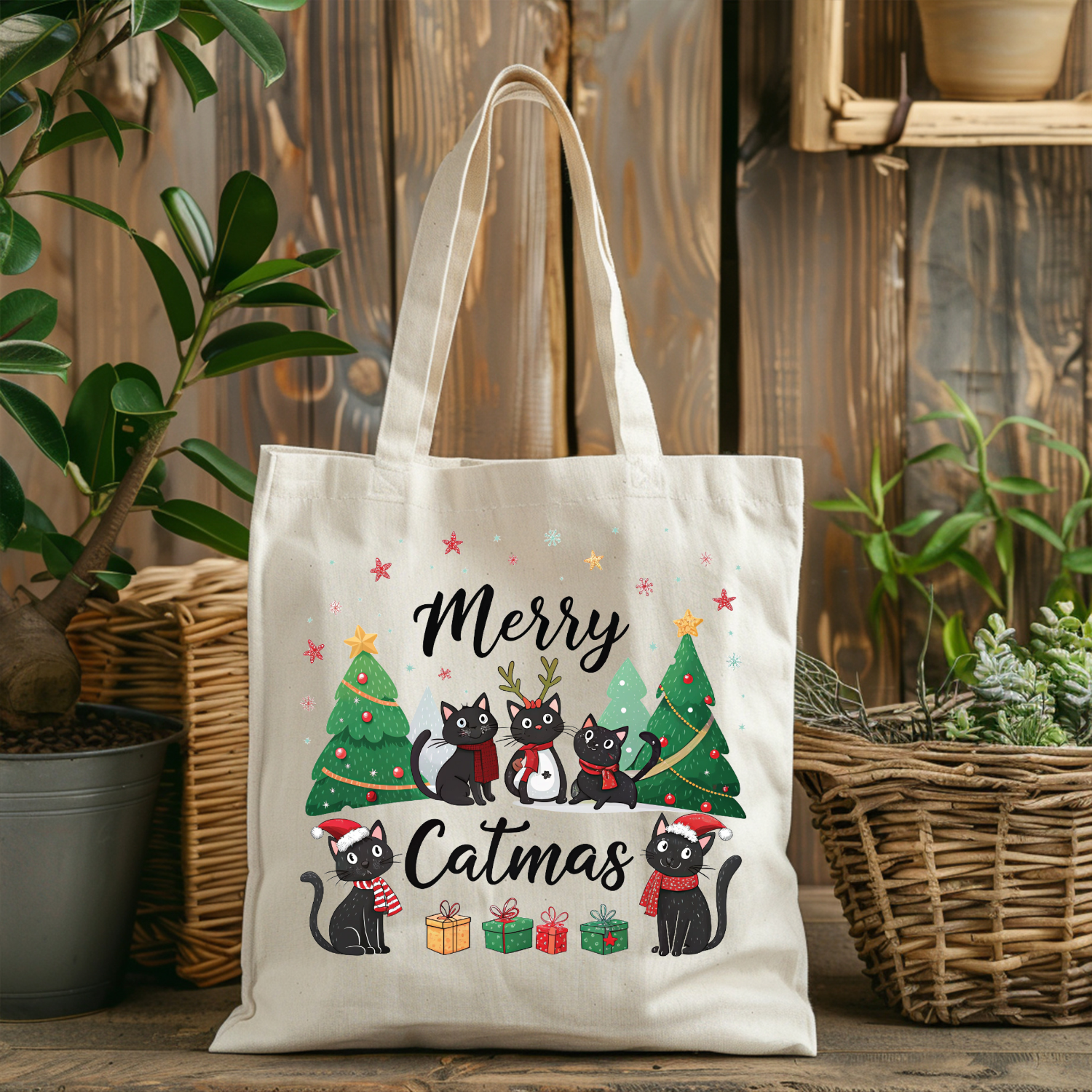 SACOSA BUMBAC "MERRY CATMAS"