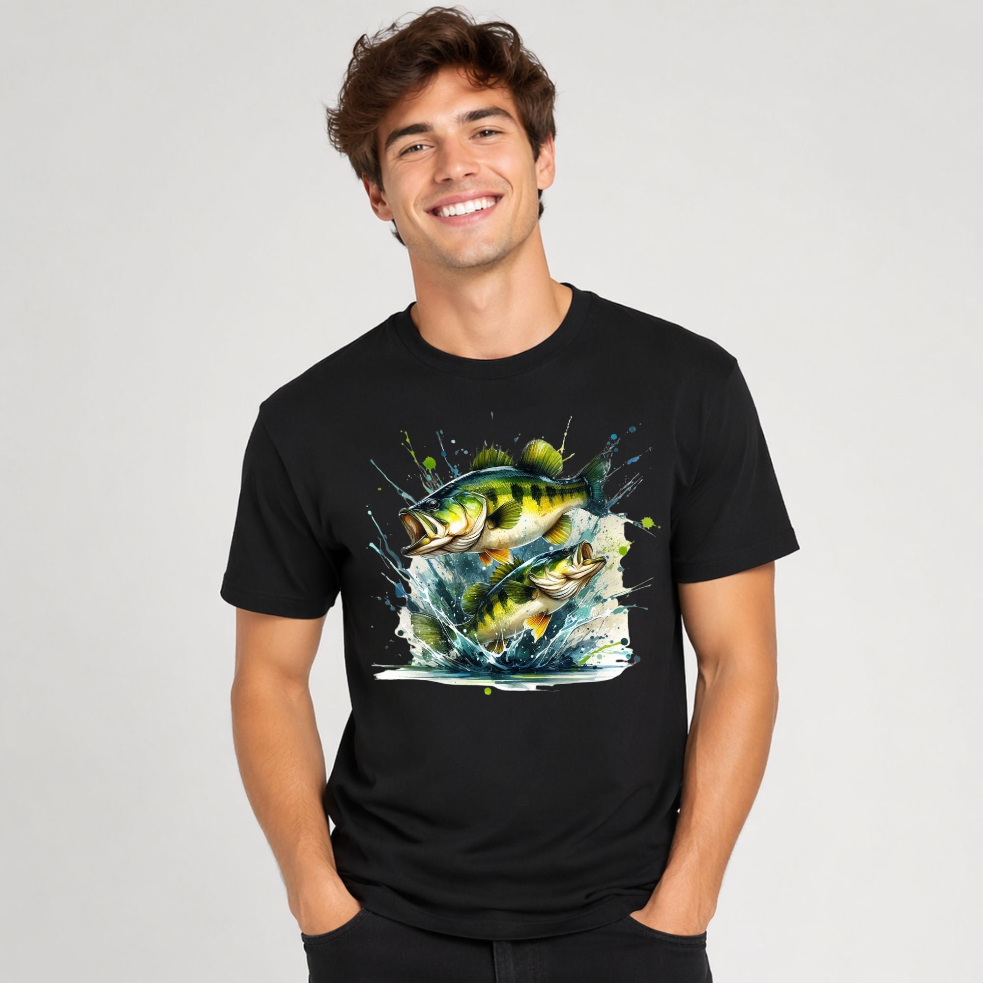 Tricou "Bass Fishing"
