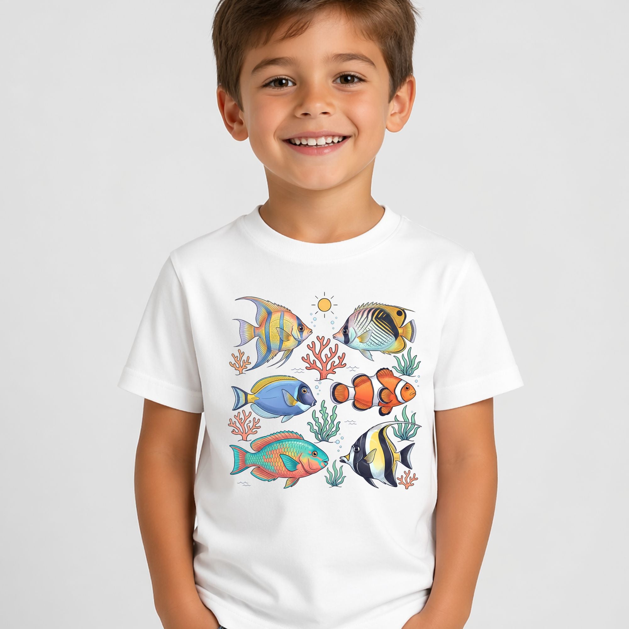 Tricou copii "Fish"