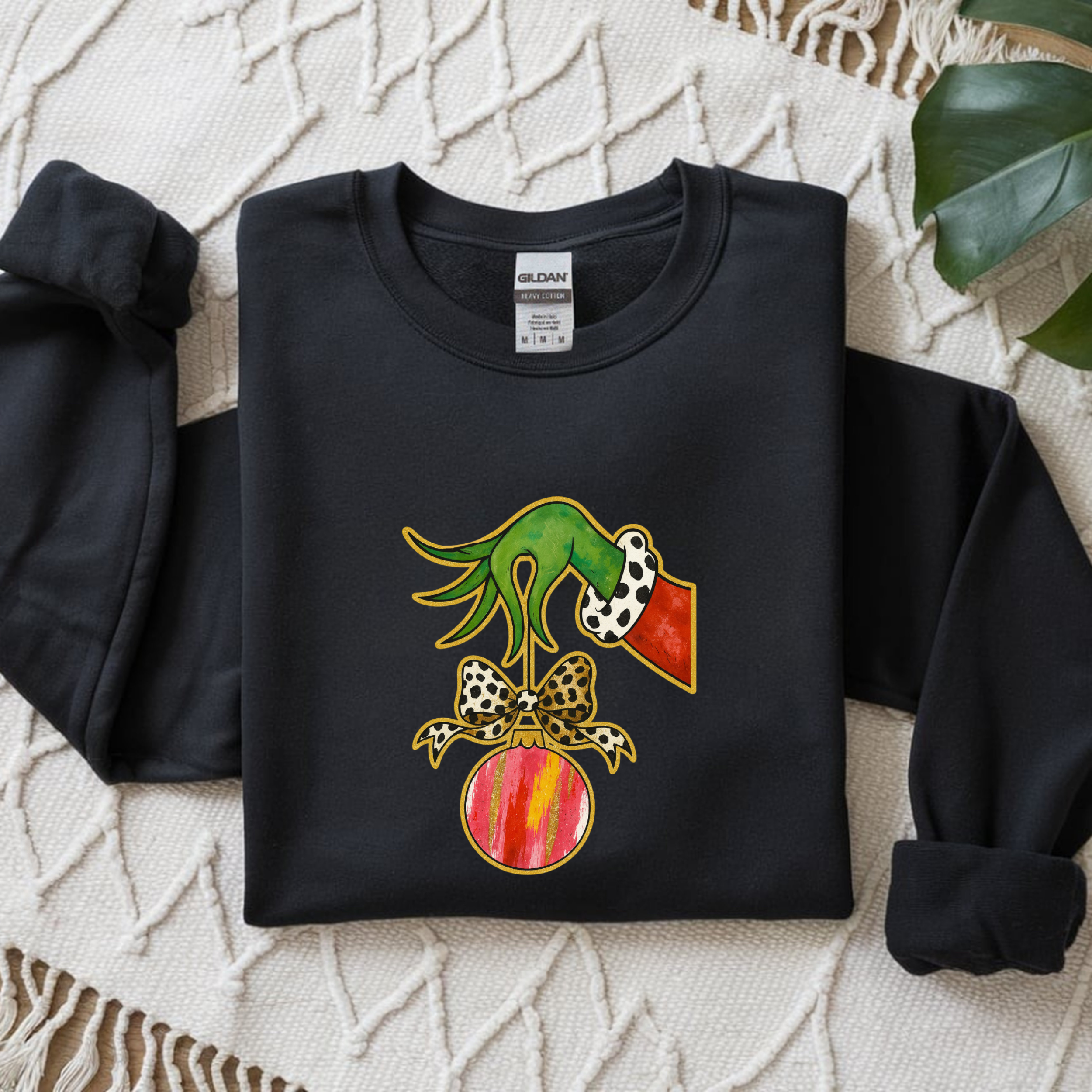 BLUZA UNISEX "GRINCH ORNAMENT"