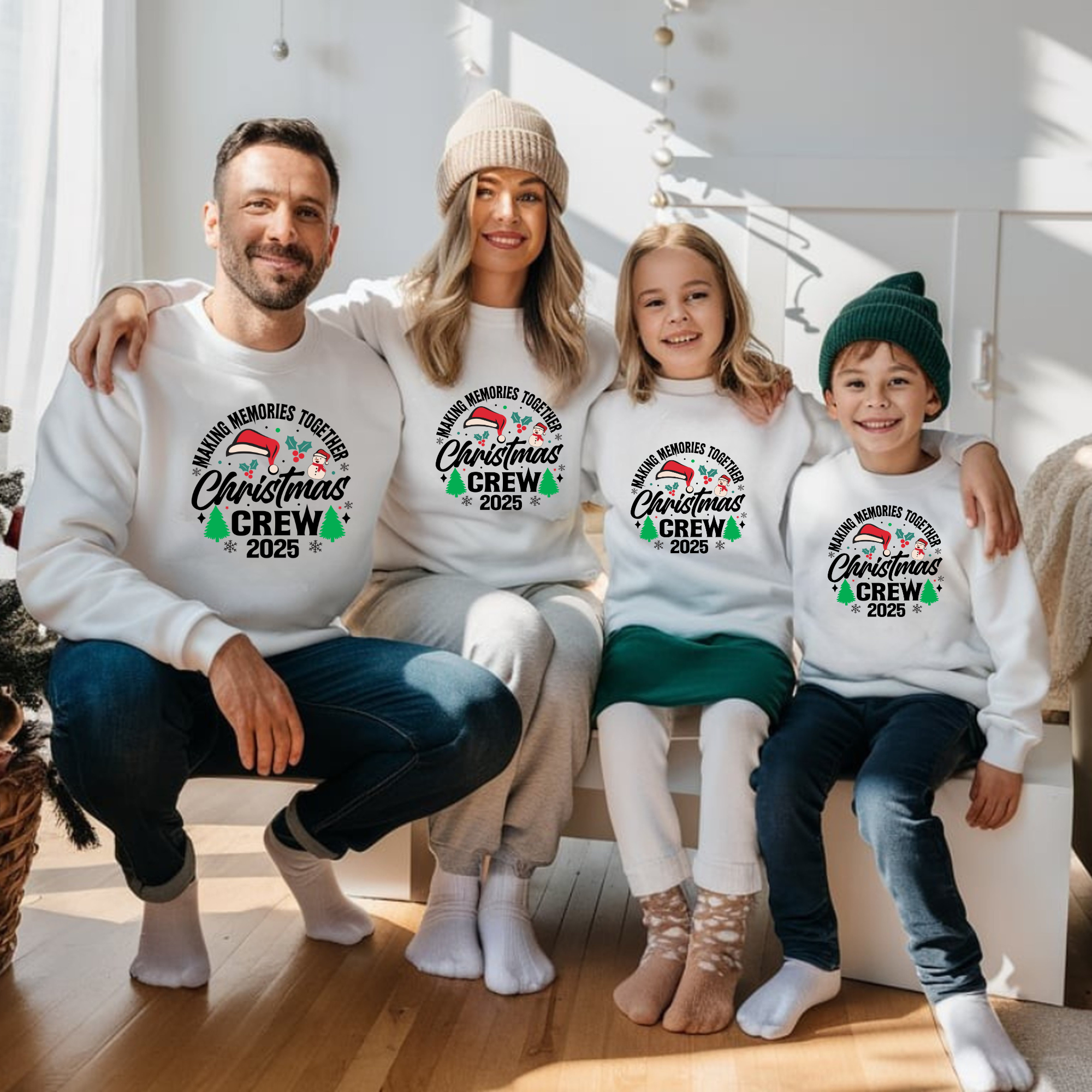 SET 4 BLUZE "CHRISTMAS CREW 2025"