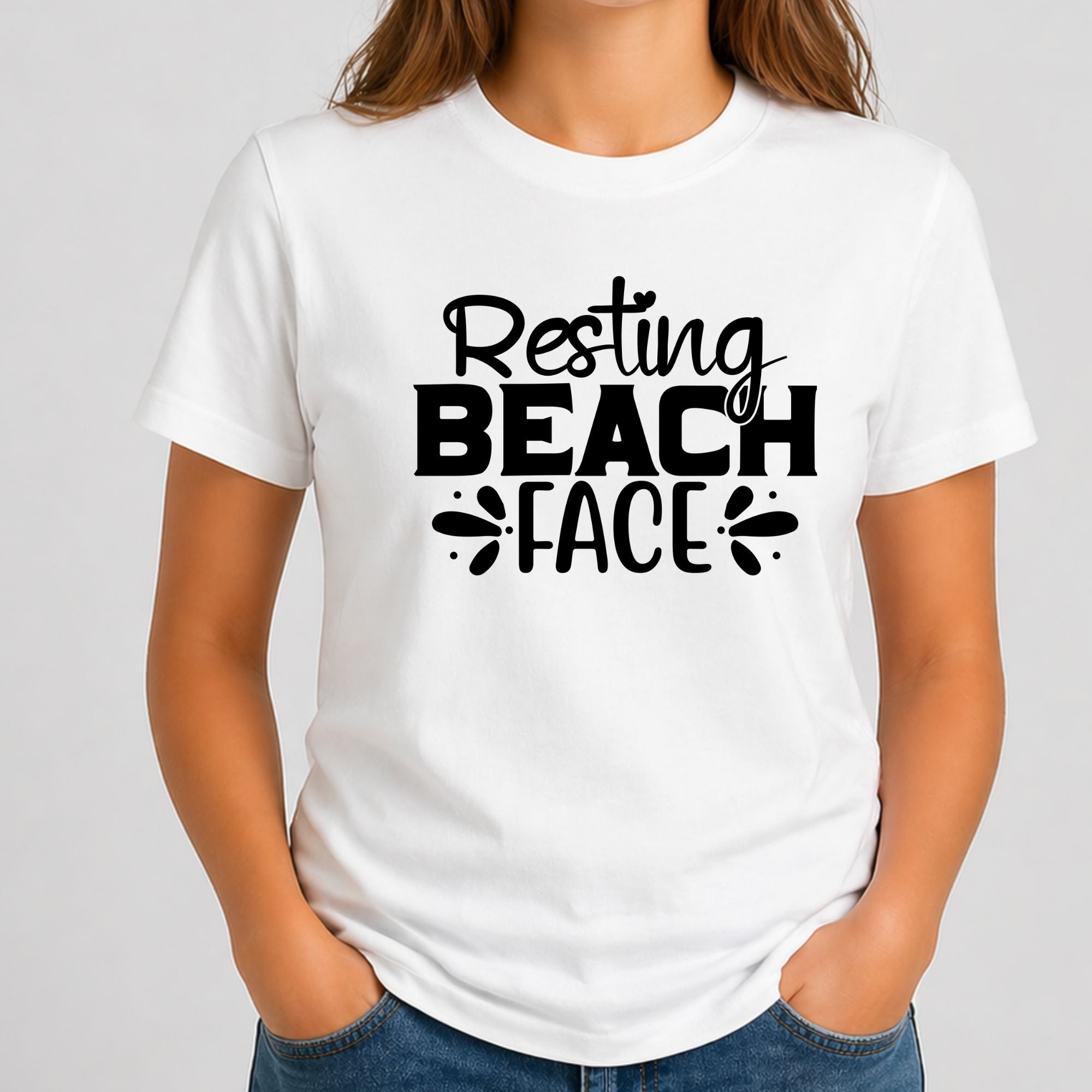 Tricou "Resting BEACH face"