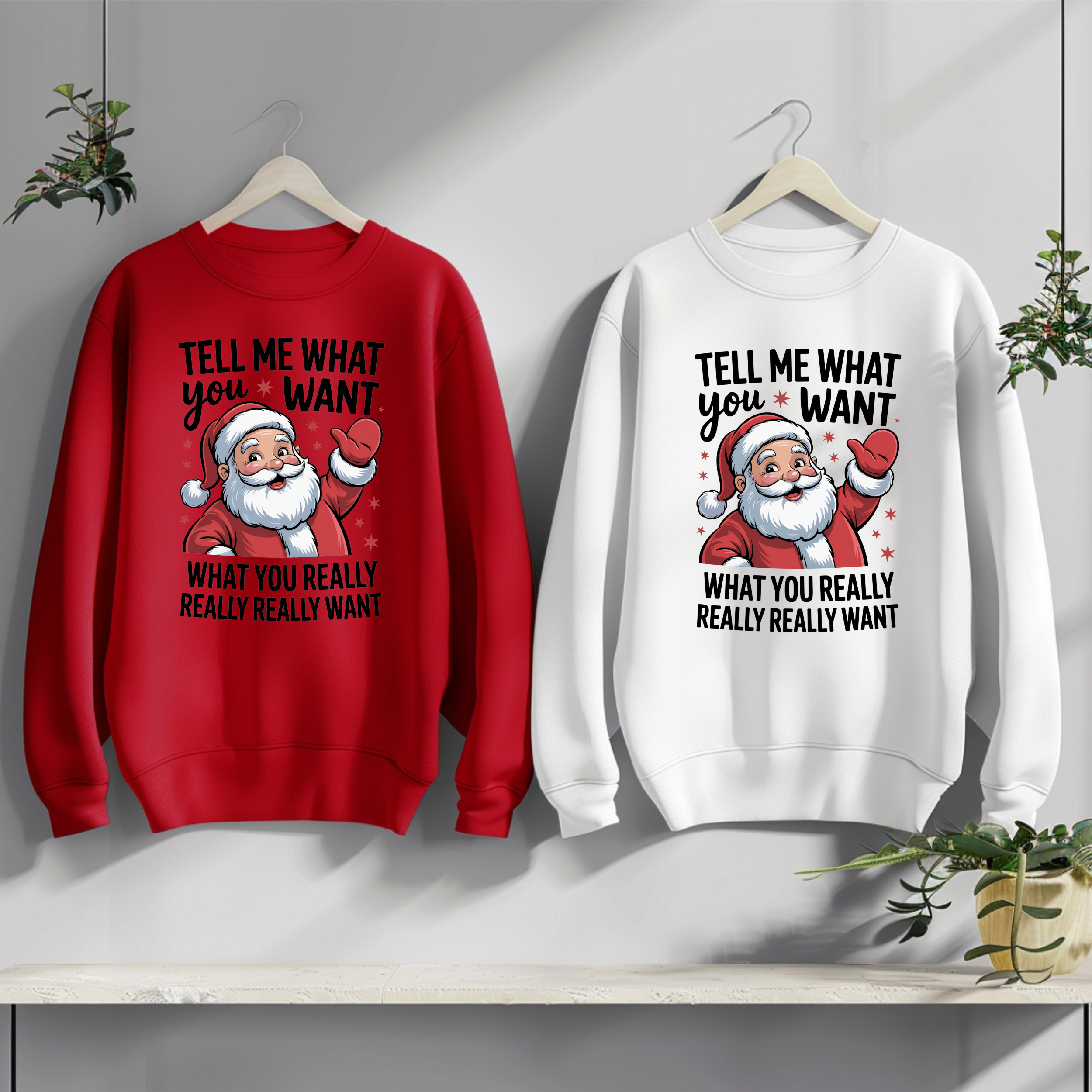 SET 2 BLUZOANE "SPICE GIRLS SANTA"