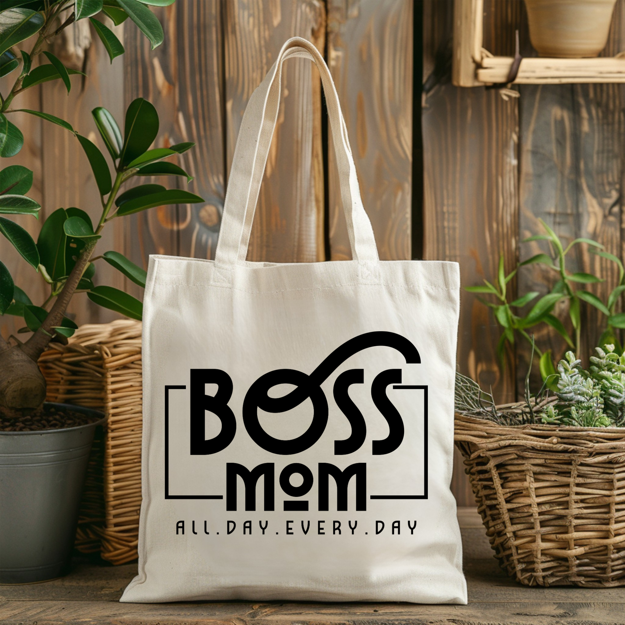 SACOSA BUMBAC "BOSS MOM"