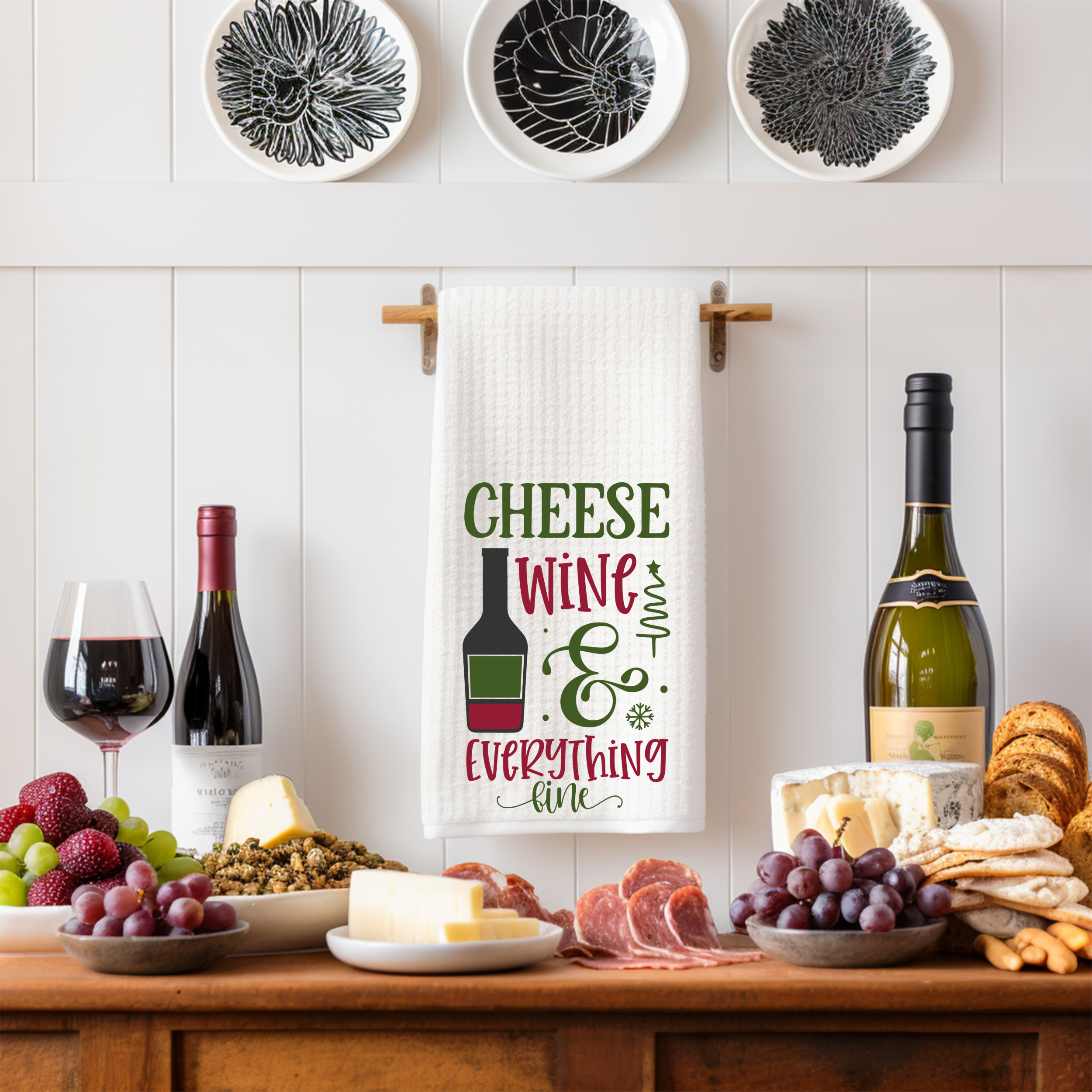 PROSOP DECORATIV BUCATARIE “CHEESE & WINE”