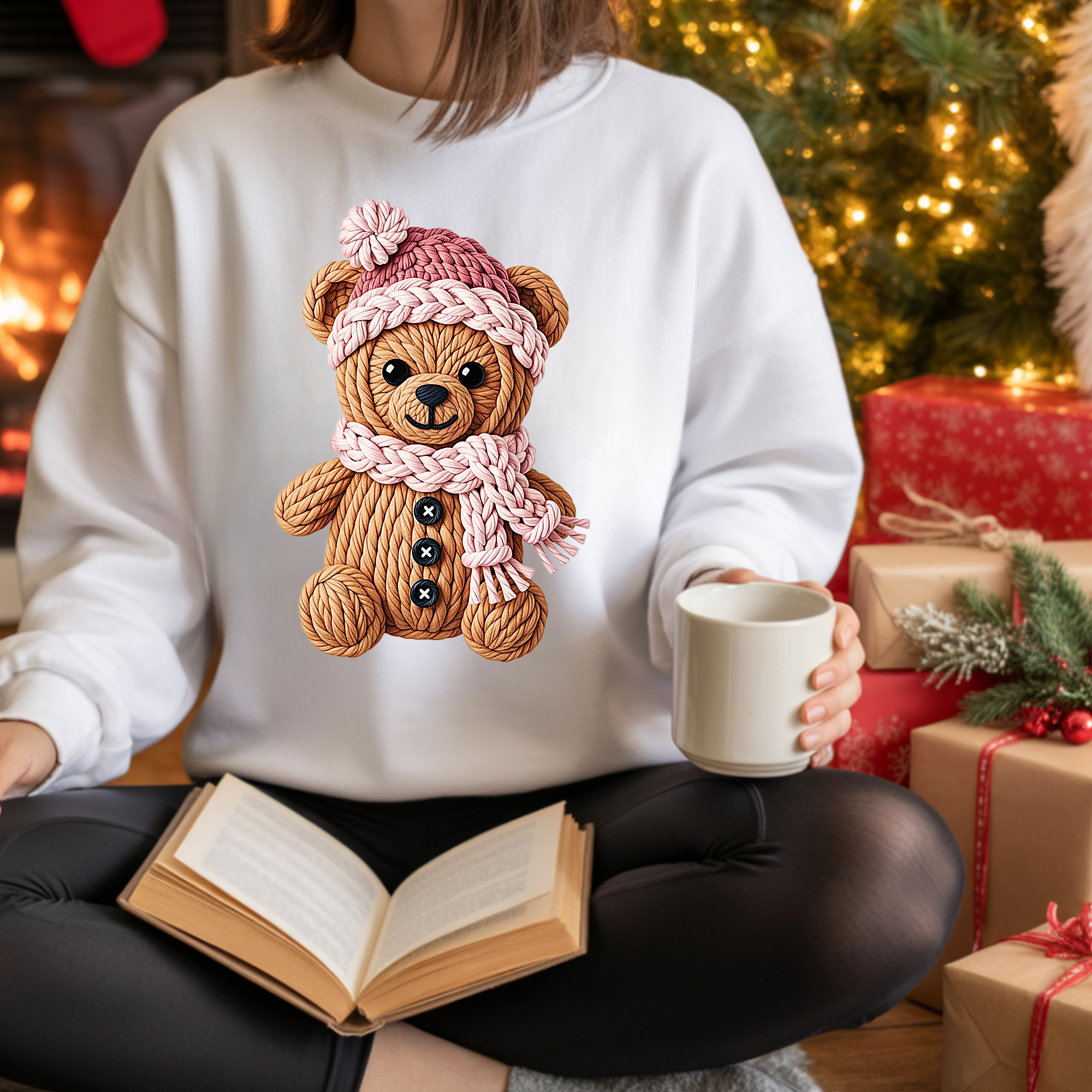 BLUZA "URSULET CROSETAT"