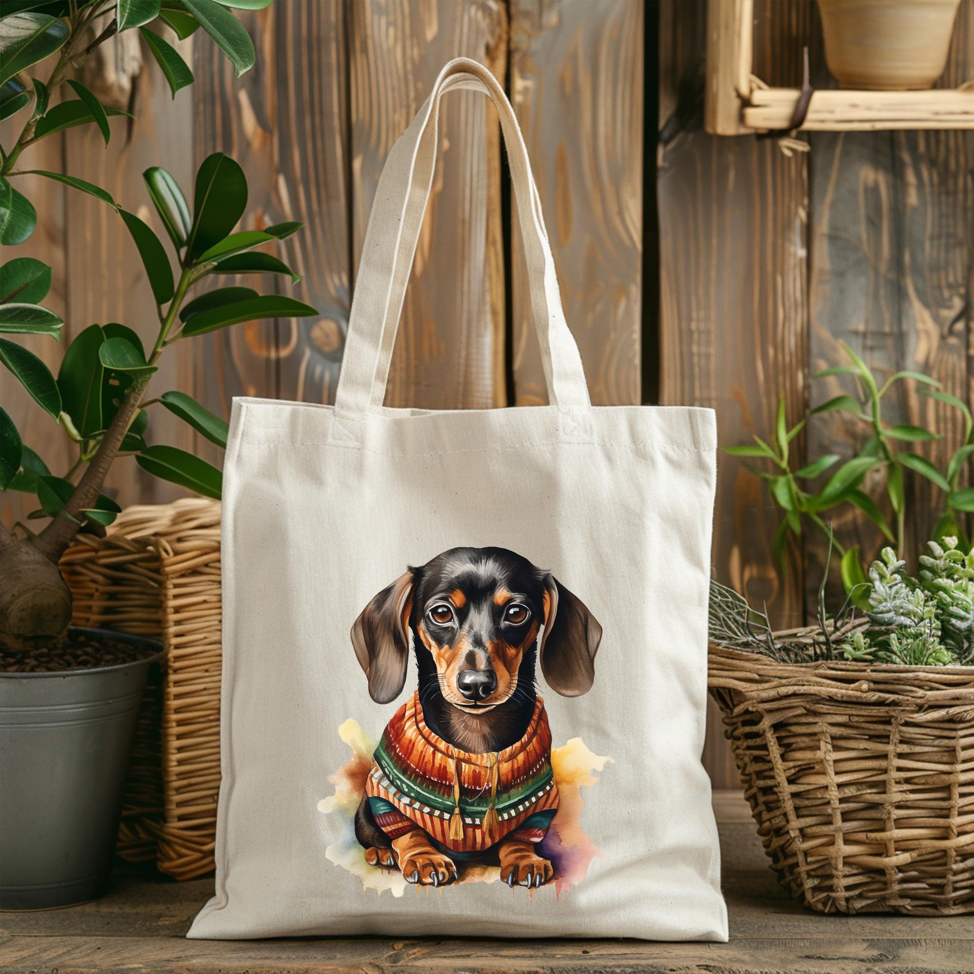 SACOSA BUMBAC "DACHSHUND"