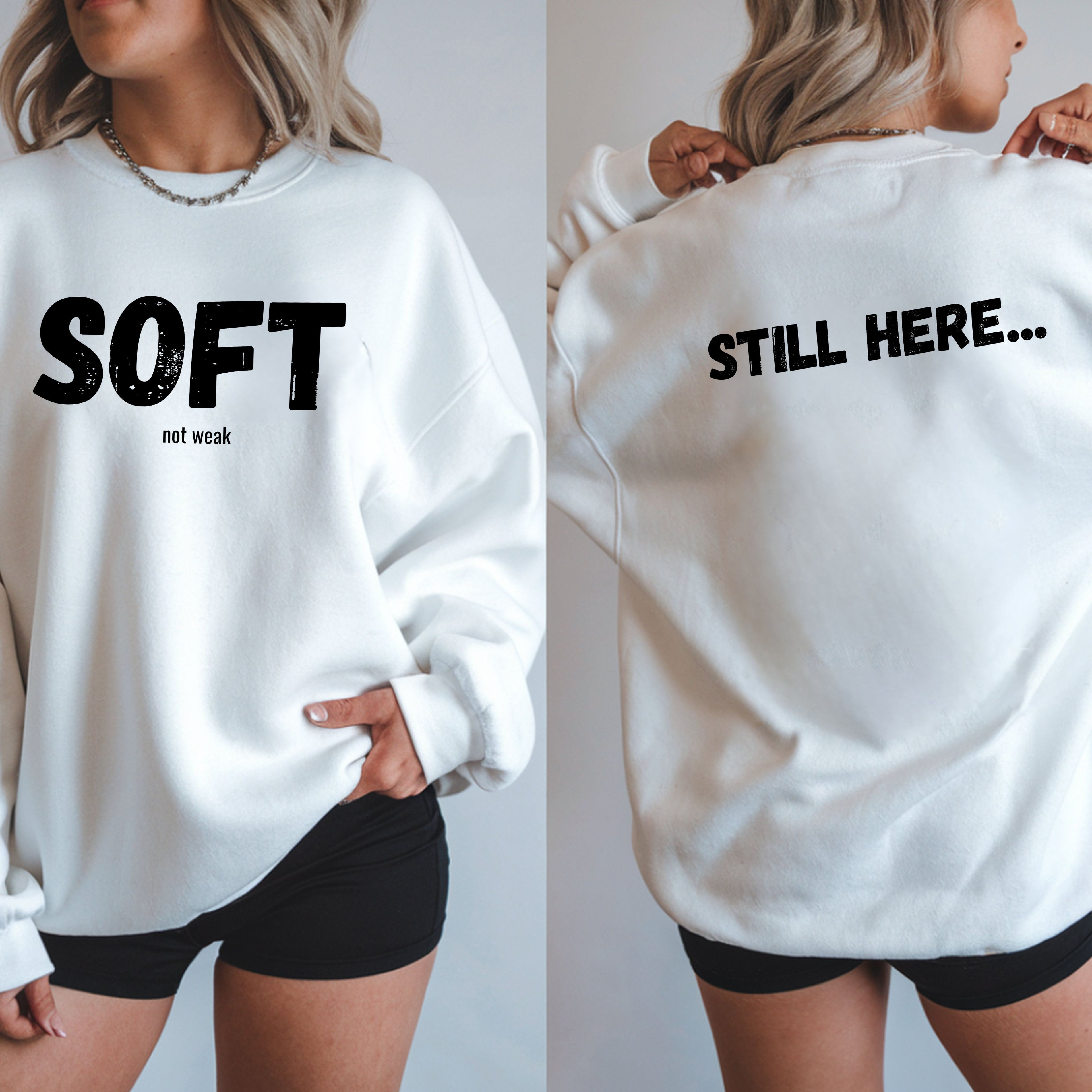 Bluza alba SOFT